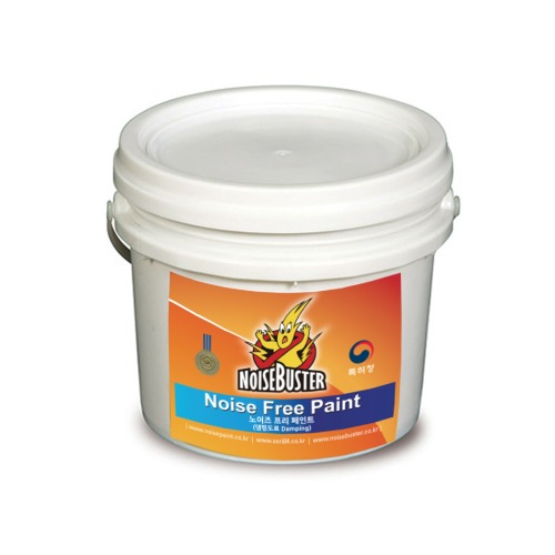 노이즈 프리 페인트,특수방음페인트,특허페인트 (4kg-댐핑도료 Damping),차음페인트
